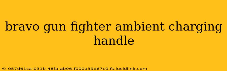bravo gun fighter ambient charging handle