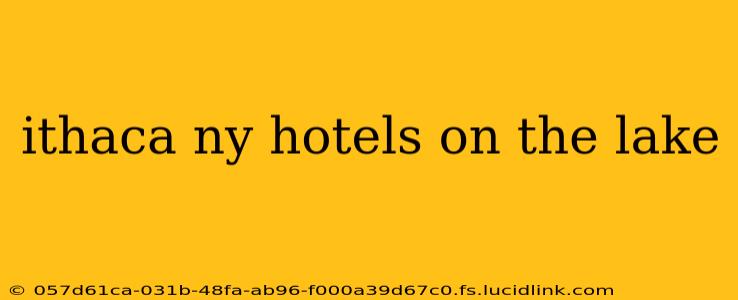 ithaca ny hotels on the lake