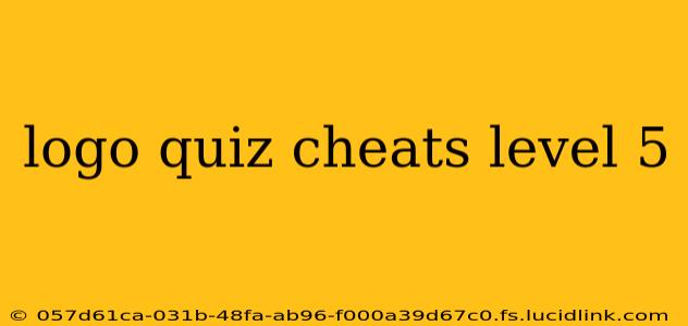 logo quiz cheats level 5