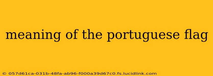 meaning of the portuguese flag