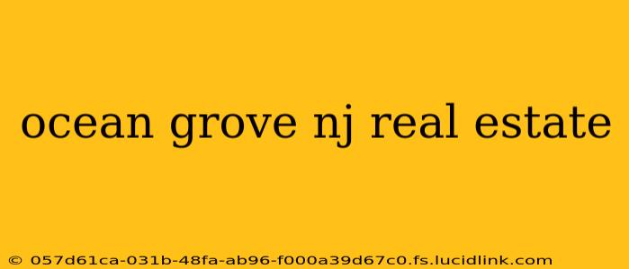 ocean grove nj real estate