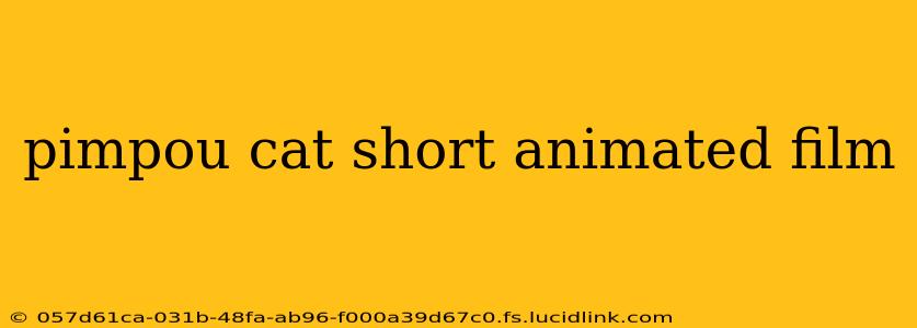 pimpou cat short animated film