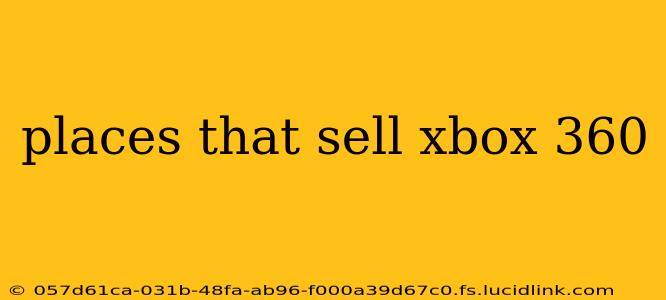 places that sell xbox 360