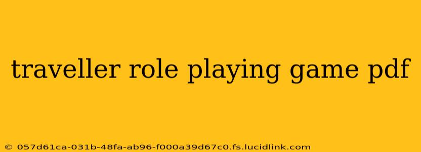 traveller role playing game pdf